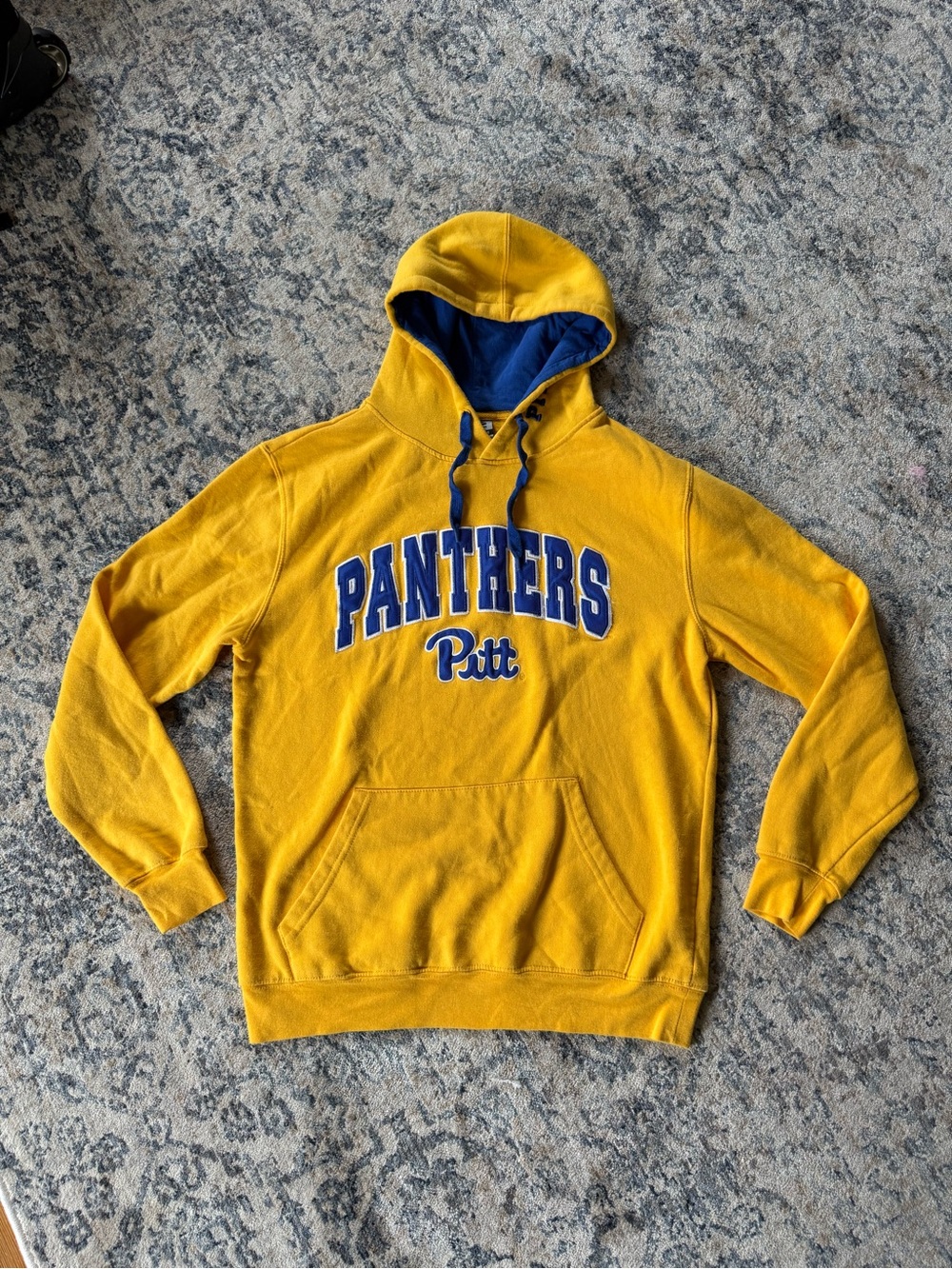 Pitt Panthers Gold Pullover Hoodie